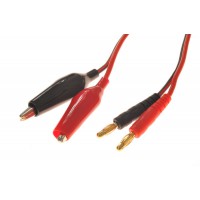 Cordon de charge bananes 4mm vers Pinces Croco