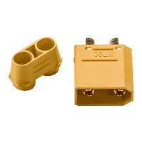 Connecteur OR XT90 Mâle avec capuchon (pièce)