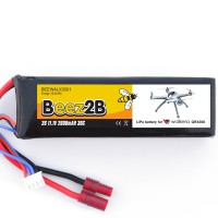 Accu LiPo Beez2B 3s 11.1V 2600mAh 30C pour Walkera 350QX