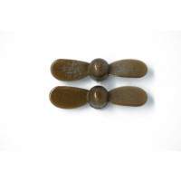 Hélices bipale plastique m2 x 28mm (2pcs) Billing Boat