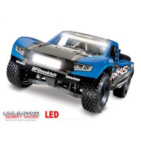 Traxxas UDR Unlimited Desert Racer 4X4 VXL LED TSM 1/7e BLEU SUR-COMMANDE
