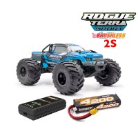 Hobbytech Rogue Terra Sport Brushless 2s bleu - Pack RTR