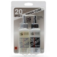 Résine bi-composant Epoxy 20-40 minutes Finish-Cure 128gr