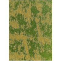 Tapis de fibre prairie de printemps 297x210mm Busch