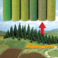 Tapis fibre sous bois 1000x800mm Busch
