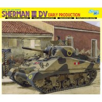 1/35 Dragon models Sherman III DV Début de Prod.