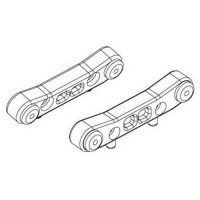 CALES D'AXE DE TRIANGLE INFERIEUR - RC701GR/701G/RC706T/RC909T/RC808T