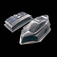 Carrosserie à peindre et aileron GTB Carisma 1/16