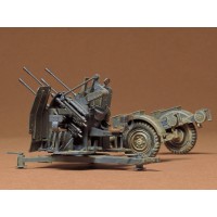 1/35e Tamiya Batterie anti-aérienne 20mm Flakvierling 38 MIT Sd.Ah.52