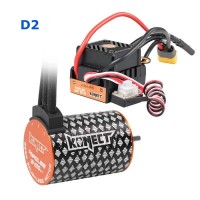 Konect combo D2 brushless WP 60A+ moteur 4P 3650SL 3400Kv