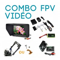 ∆ Combo FPV VIDEO UNIVERSEL en écran 8'