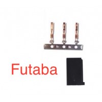 Connecteur Futaba femelle - boitier mâle - la pièce