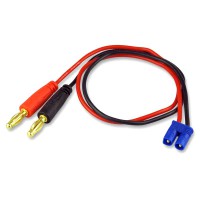Cordon de charge bananes 4mm vers mâle EC2