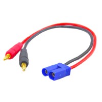 Cordon de charge bananes 4mm vers mâle EC5