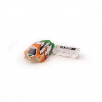 Carrosserie verte/orange et aileron CARISMA GT24B