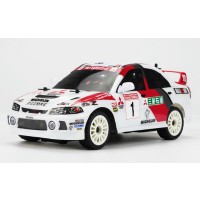 Carisma GT24 MITSUBISHI LANCER EVO 4 WRC 4x4 brushless 1/24e Prête à rouler