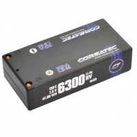 Accus lipo Corsatec SM Line HV 2S 130C 6300mah Shorty CT10101