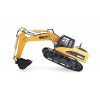 Pelleteuse sur chenilles RC HUINA 1/14e - Prêt à rouler