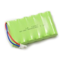 Batterie NiMh 7.2V 400mAh pour engin de chantier Huina 1550/1560/1570
