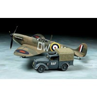 1/48e Tamiya Spitfire Mk.I + Light Utility Car