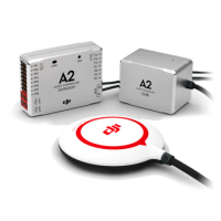 DJI A2 Centrale de vol Bluetooth + GPS PRO PLUS, Rx (Fasst Sbus)