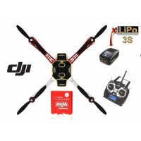 ∆ DJI F450 E300 COMBO LITE - NAZA-M LITE+GPS, MZ12, Lipo 3s 2600, Chargeur, Train, Remplacé par E310 V3