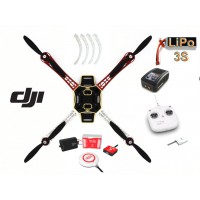 ∆ Dji F450 e305 COMBO LITE, Naza-M Lite+GPS, Radio DJI DT7 new, Lipo 3s 2600, Chargeur rapide