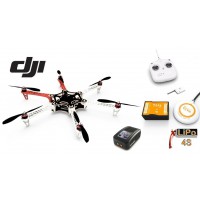 ∆ Dji F550 e305 - COMBO - NAZA-M V2+GPS, Radio DT7 new, Lipo 4000 3s, Chargeur rapide