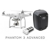 ∆ Dji PHANTOM 3 ADVANCED + Backpack + 2e Batterie