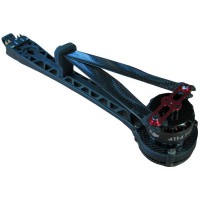 Bras complet monté helice CW led rouge S800EVO Part 41