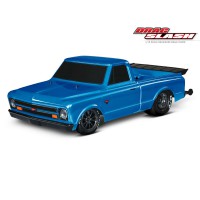 Traxxas Drag Slash Bleu VXL Brushless TSM ID 1/10e - Prêt à rouler