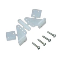 Guignols symétriques à 5 trous, hauteur 19mm 2pcs