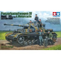 1/35e Tamiya Panzer IV Ausf.G et Motocycliste