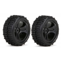 Roues montées avant ou arrière 2pcs 1/24 Roost