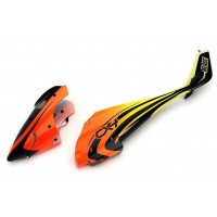 Fuselage orange/jaune avec accessoires - BLADE CX4