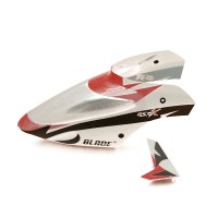 Bulle blanche + dérive MSRX - E-FLITE - BLADE MSR X