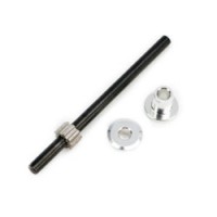 Axe avec poulie d'entrainement d'anticouple en aluminium - BLADE 300 X