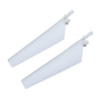 Pales inférieurs la paire blanches - BLADE MCX/S300/BO105