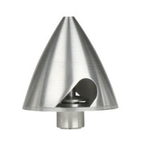 Cone 2" en aluminium avec adaptateurs 4 et 5mm