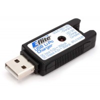 Chargeur Eflite Li-Po USB 1S 350mAh Prise ultra micro