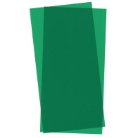 9903-Evergreen 2 Plaques transparentes vertes 152x304x0,25mm
