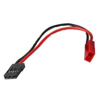 Adaptateur JST-BEC femelle vers JR mâle (Graupner-Spektrum)