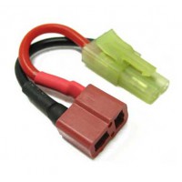 Adaptateur Dean/T plug Femelle -> mini Tamiya mâle