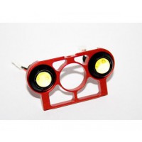 Support avant alu et leds Eturbine