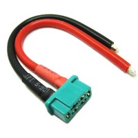 Cordon 10 cm 14AWG Multiplex mâle