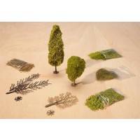 Arbres Peupliers en kit 180mm (2)