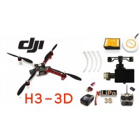 ∆ DJI F450 e305 - NAZA-M V2+H3-3D+Train+Radio AT9+LiPo 3S+Chargeur