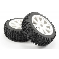 Roues Fastrax 8 Bâtons Blanches Maze Block 1/8 Buggy