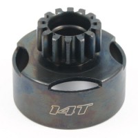 Cloche d'embrayage ventilée 14 dents Fastrax pour 1/8e