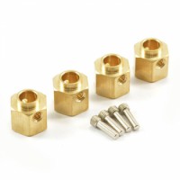 Hexagone de roues bronze renforcés +5mm pour TRX-4